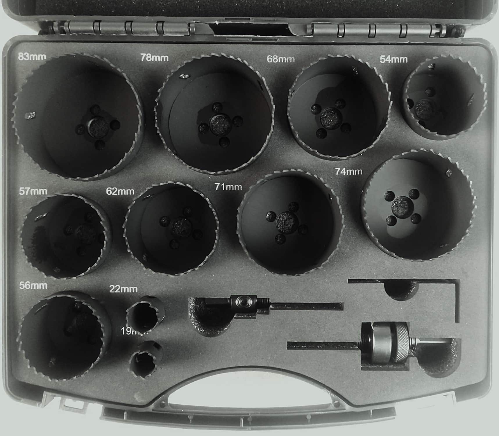 13 dele Kop/Hulsavssæt SpeedXcut M42. Varenummer: MDHS-BSET13