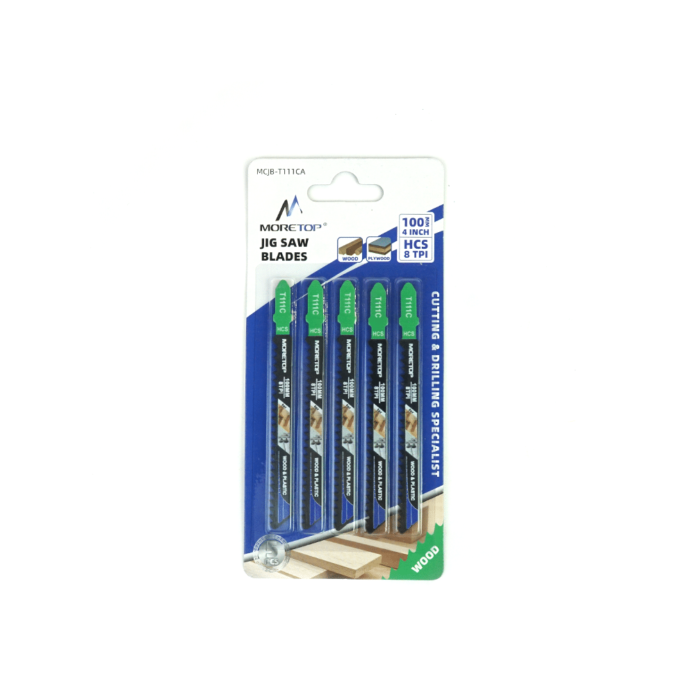 5. stk. Hurtigskærende stiksavsklinger til træ. Varenummer: MCJB-T111CA