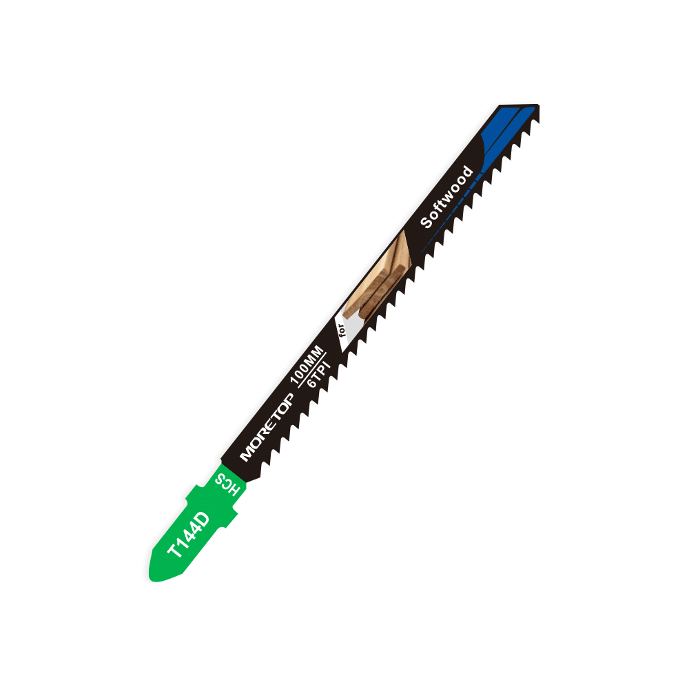 100 stk. hurtigskærende stiksavsklinger til træ. Varenummer: MCJB-T144DB