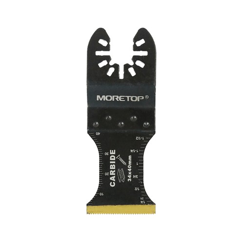 1 stk. 34 mm Multi-cut hårdmetalklinge. Markedets stærkeste klinge. Varenummer: MCMU-BC34A