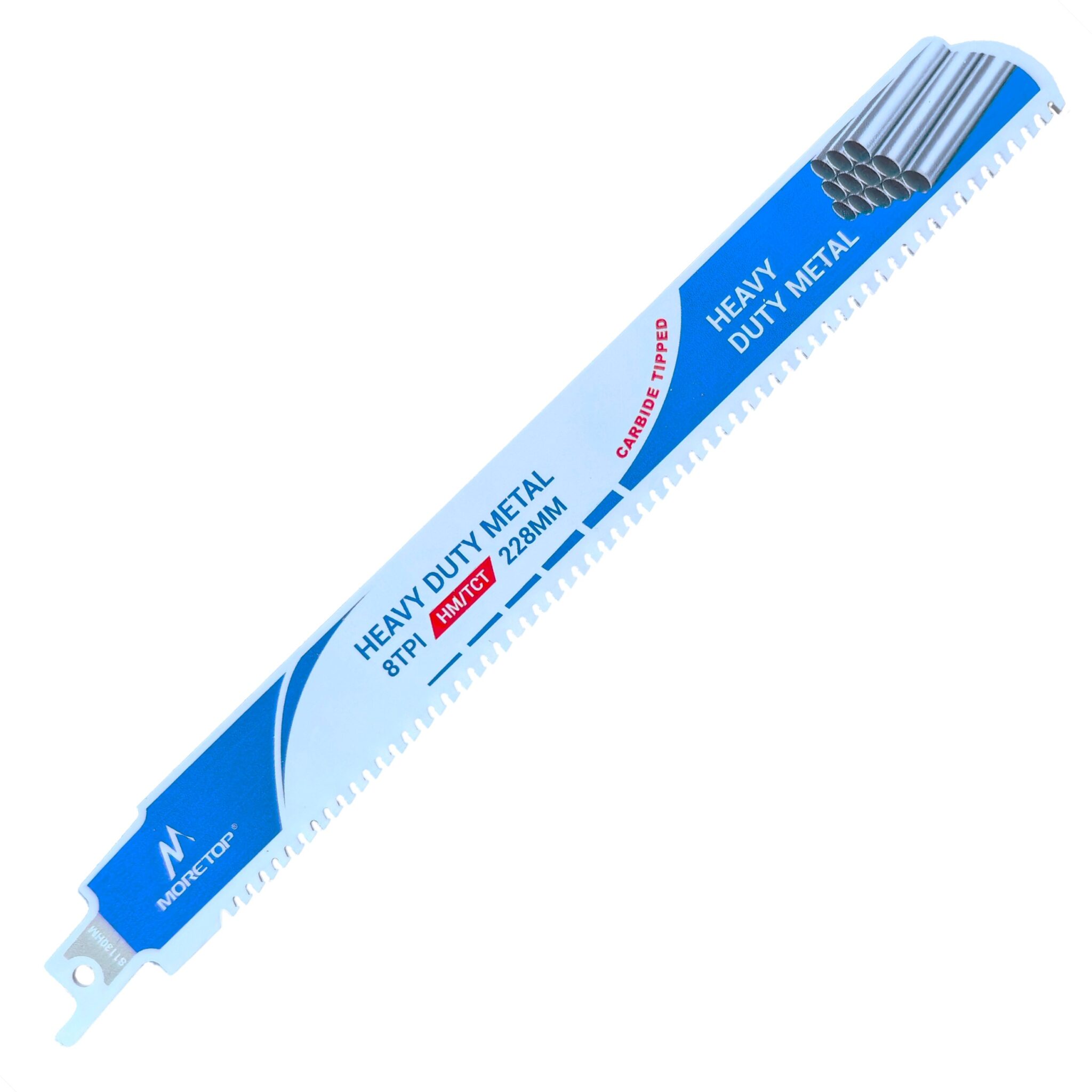 1 stk. Hårdmetal bajonetklinge til metalskæring. Længde 228 mm. Varenummer: MCRB-S1130HMA