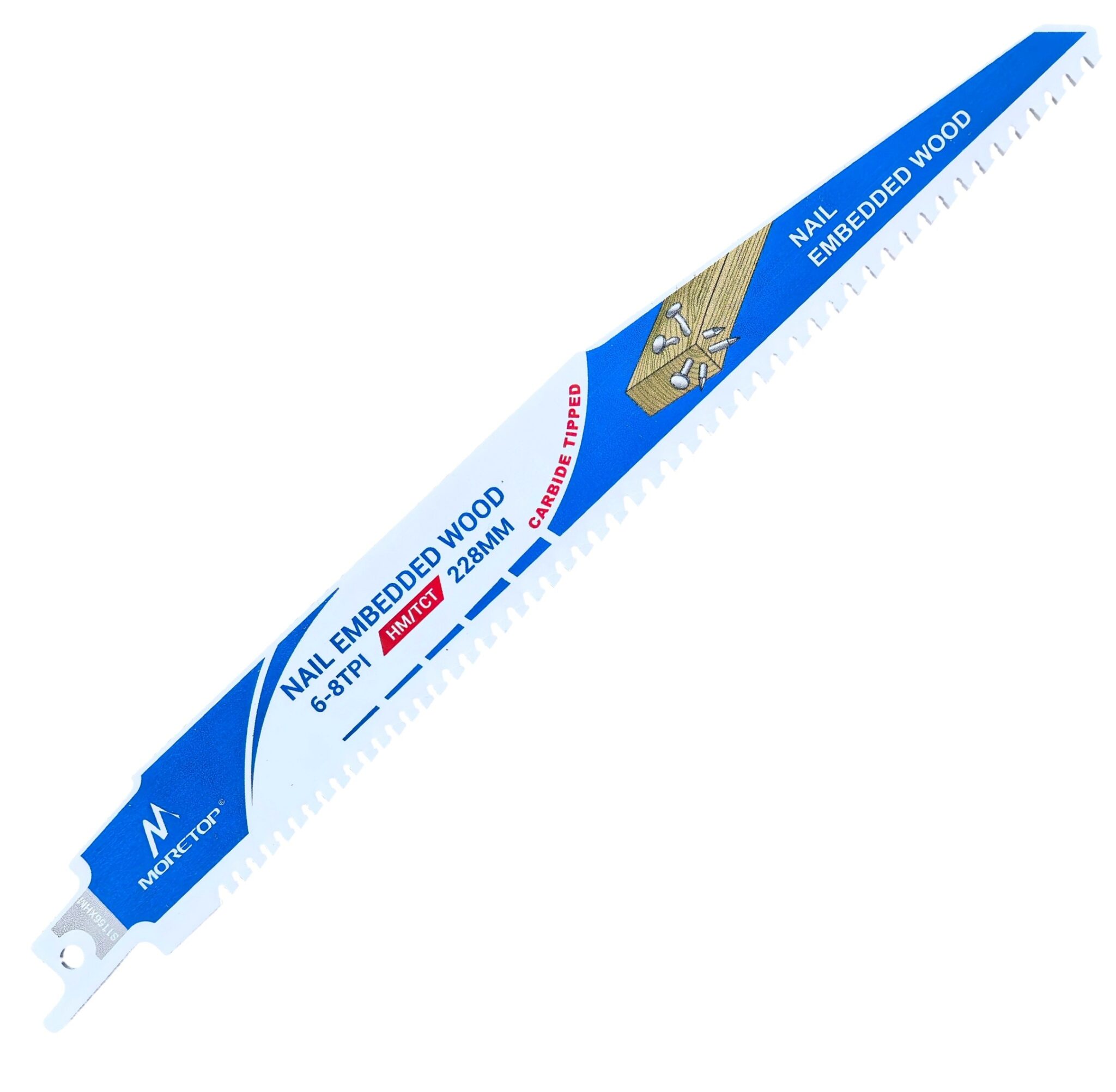 1 stk. Hårdmetal bajonetklinge til sømholdigt træ. Længde 228 mm. Varenummer : MCRB-S1156XHMA